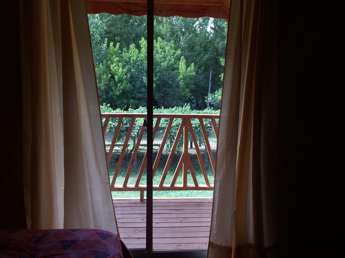 Camping & Hospedaje Rio Laja El Manzano  ภายนอก รูปภาพ