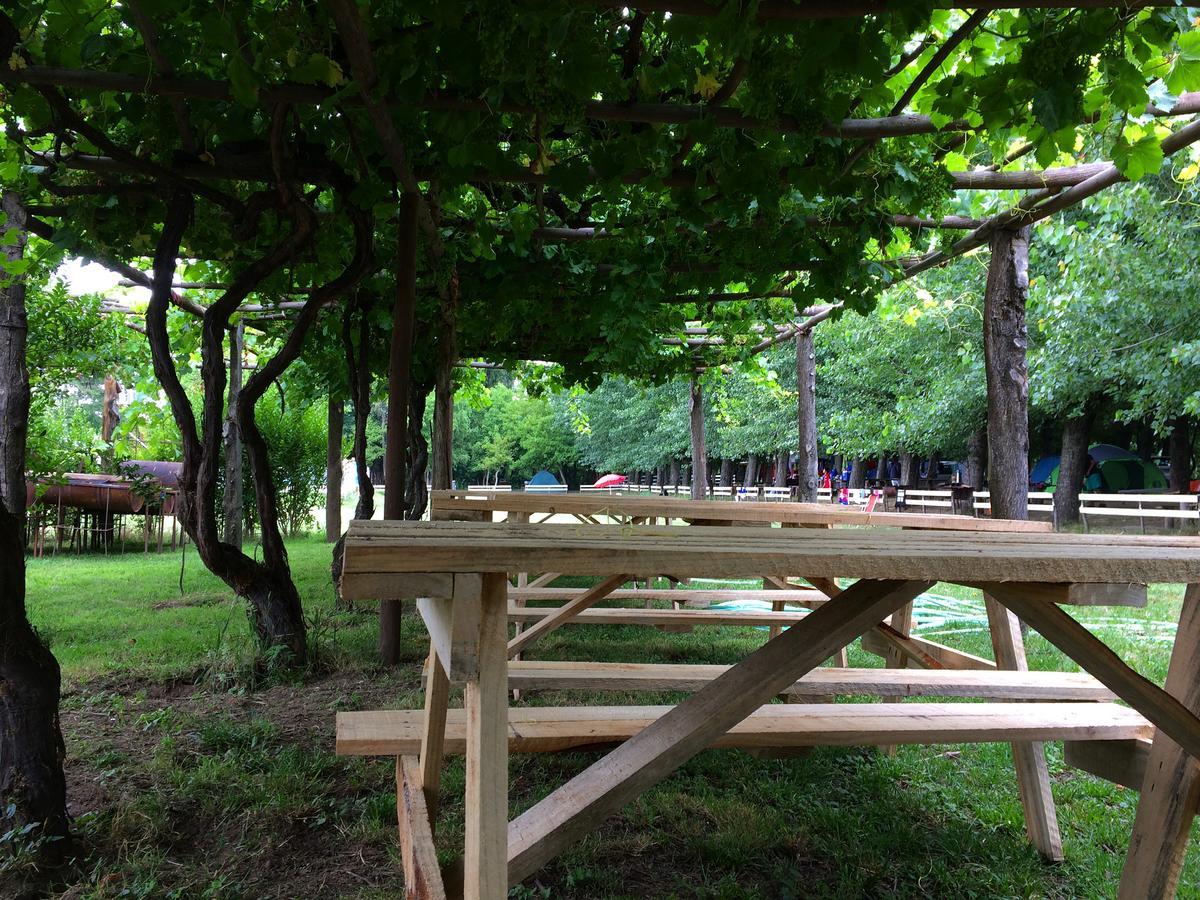 Camping & Hospedaje Rio Laja El Manzano  ภายนอก รูปภาพ